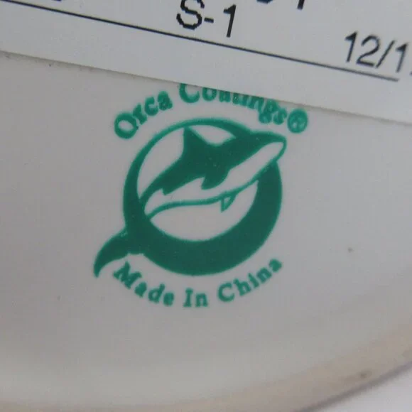 "Java Nagila" Orca Coatings 12 oz White Coffee Mug Judaica Farmhouse Style NEW - Picture 4 of 9